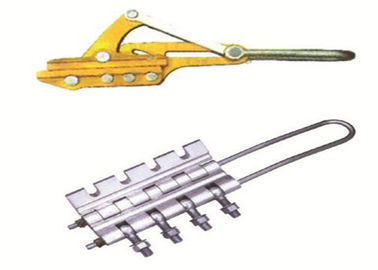 O cabo de fibra ótica utiliza ferramentas a braçadeira de cabo avante vinda aparafusada da braçadeira para OPGW