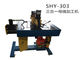 Máquina hidráulica do processador da barra da multi função SHY-303 para cortar, perfurar e dobrar-se