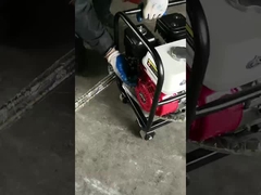 100T,125, 200T Motor de gasolina bomba hidráulica usada juntamente com compressor hidráulico para encolher ACSR