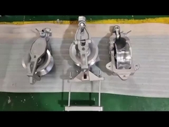 Uma solução de fixação de fios eficiente com poleia de cabo