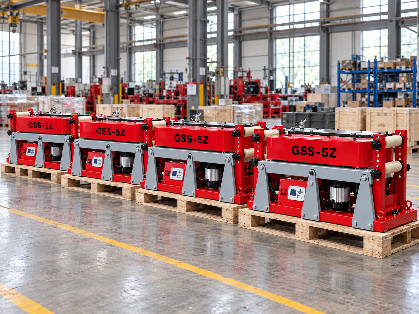 Últimos blogs da empresa sobre 4× GSS-5Z transportadores de cabo com controle sincronizado para instalação de cabo de energia de 100 mm em Brunei