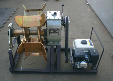 comprar Extrator do guincho do cabo da eficiência elevada 30KN/guincho do fio com motor de gasolina online manufacture