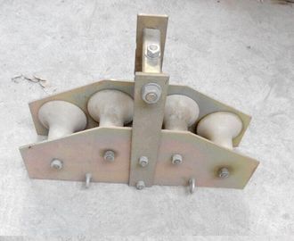 comprar O cabo de fibra ótica utiliza ferramentas o bloco de polia do cabo 20KN para amarrar o diâmetro máximo de OPGW 22mm online manufacture