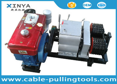 comprar Guincho dobro da grua de cilindro 5 toneladas com o motor diesel para a ereção da torre online manufacture