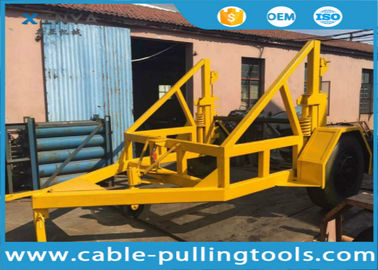 comprar O cabo subterrâneo utiliza ferramentas o portador de 3-8 toneladas do carretel de cabo do reboque do cilindro de cabo para transportar carretéis de cabo online manufacture