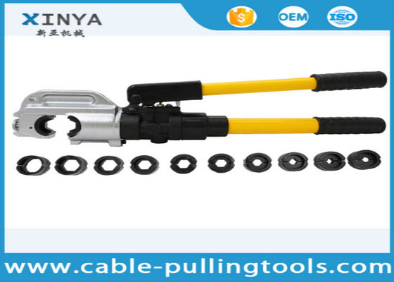 comprar Ferramenta de crimpagem hidráulica manual de 13 toneladas com matrizes hexagonais para terminais de cabo de cobre e alumínio de 10-400mm² online manufacture