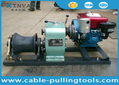 comprar Volume pequeno guincho posto de motor diesel de 5 toneladas para o cabo que puxa com movido a correia online manufacture