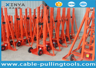 comprar O cabo subterrâneo utiliza ferramentas o elevador hidráulico resistente do carretel de cabo 20T online manufacture