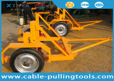 comprar Portador de 8 toneladas resistente do carretel de cabo, reboque do cilindro de cabo com barra da linha central online manufacture