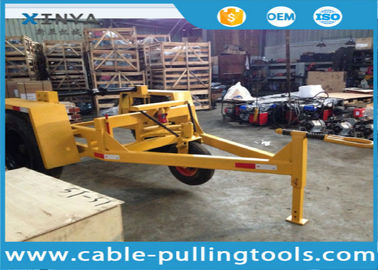 comprar O cabo subterrâneo soldado do aço utiliza ferramentas o veículo de 2 toneladas do transporte do cabo do reboque do carretel de cabo online manufacture