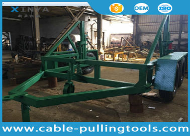 comprar Ferramentas subterrâneas do cabo do amarelo, reboque do carretel de cabo com a barra da linha central para a colocação do cabo online manufacture