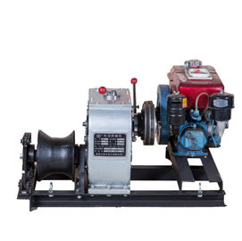 comprar Extrator de 3 toneladas do guincho do cabo com o motor diesel para puxar e içar na construção do poder online manufacture