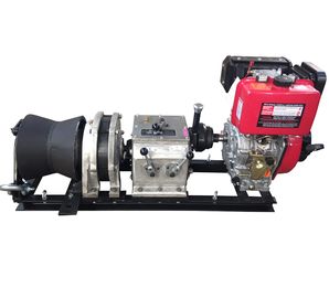 comprar Cabo diesel do guincho da corda de fio que puxa a velocidade rápida de 5 toneladas de capacidade de máquina 50KN online manufacture