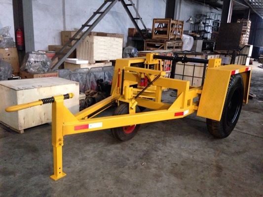 comprar Reboque de Tambor de Cabo para Serviço Pesado com Capacidade de 5 Toneladas e Sistema de Frenagem Duplo para Manuseio de Cabos Subterrâneos online manufacture