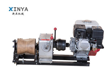 comprar Cabo pequeno de 1 toneladas do guincho do eixo tracionador da gasolina que puxa ferramentas com Honda GX160 5.5HP online manufacture