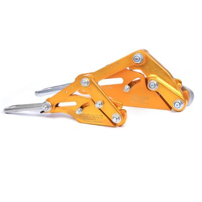 comprar 7kN Carga nominal 14mm Máxima abertura de alumínio ligero Ligação de arame Grip Come Along Gramp para ACSR condutor sagging online manufacture