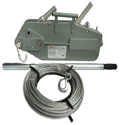 comprar 0.8Ton Capacity Manual Lever Winch with 20M Lifting Height and 1 Year Warranty for Construction Hoist online manufacture