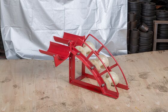 comprar B Series Heavy-Duty Cable Entrance Protection Roller for Underground Cable Pulling with 80-200mm Tube Diameter and 17-23kg Weight online manufacture