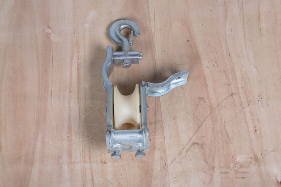 comprar Bloco de poleia de enxada de feixe único com acabamento resistente à corrosão para enxada de cabo compacta e leve online manufacture