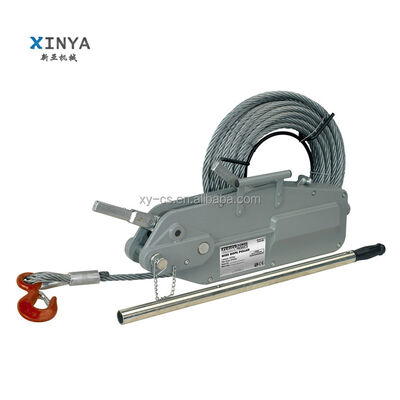 comprar Tirador de guinchos de cabos de construção de aço com fecho de segurança e capacidade de 1/3/5/8 de tonelada para puxar cargas pesadas online manufacture