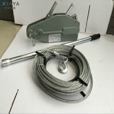 comprar Tirador de guincho de cabo de armação de aço de 3 toneladas de capacidade com fecho de segurança para puxagem de carga pesada online manufacture