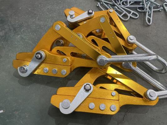 comprar 8 ′′ 20mm 16 ′′ 25kN Liga de alumínio Come Along Apertador para instalação de linha de energia OPGW online manufacture