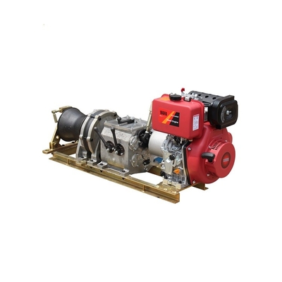 comprar 5 Ton Diesel Engine Capstan Winch para puxar do cabo online manufacture