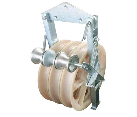 comprar A linha de transmissão utiliza ferramentas o maestro Stringing Block Pulley com aterrar as rodas online manufacture