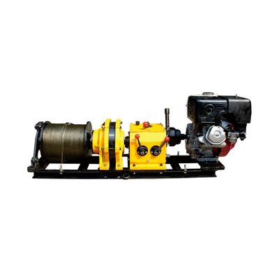 comprar 5 toneladas de motor de gasolina puseram o guincho com cilindro e corda 15mm 50m online manufacture