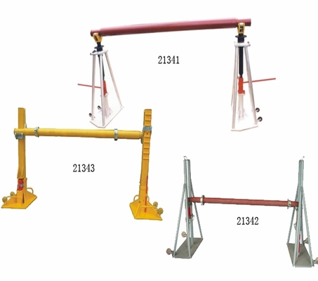 comprar 20 Ton Cable Drum Stand With Jack In Line Construction de levantamento hidráulico online manufacture