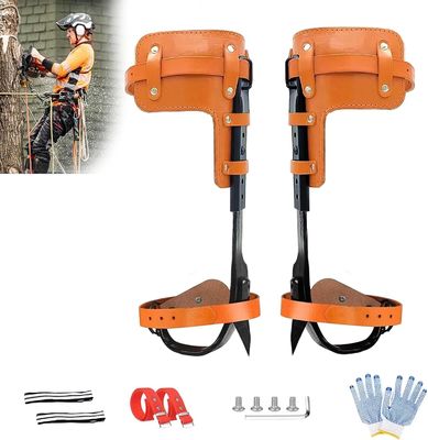 Melhore os picos de escalada de postes de couro ergonomicamente