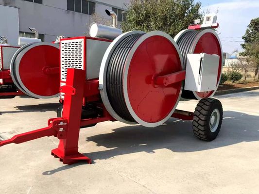 Dispositivo de tensão de arame de tensão hidráulica de 2x50KN para fixar dois condutores