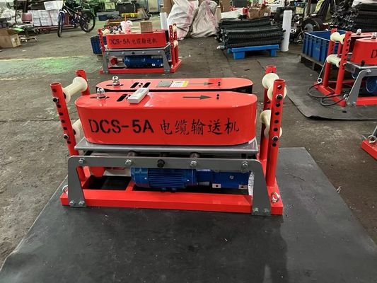 Equipamento de enrolamento de cabos transportador de cabos alimentador de cabos para a colocação de cabos