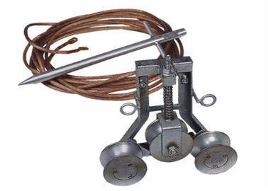 PULHAS DE TERRAÇÃO BLOCO DE TERRAÇÃO CABEL HANGING PULHAS com três rodas para transmissão de linha