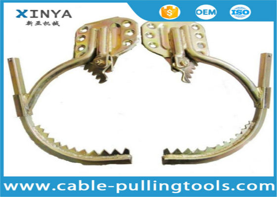 Grampos Elétricos para Postes de Madeira Reforçados com Espigões para Postes de Madeira de até 400mm