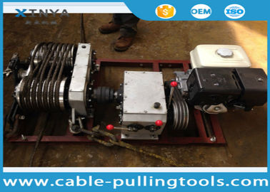 Guincho dobro do extrator do guincho do cabo da gasolina de Honda do cilindro com capacidade de carga 5T, 7 sulcos