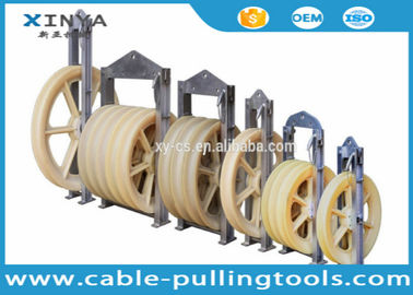 polia empacotada diâmetro do condutor de 660mm que amarra o bloco de polia com roda de nylon