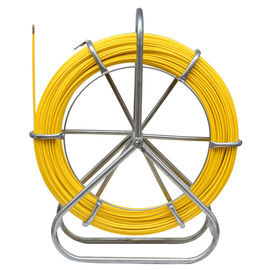 Canal canal contínuo/contínuo Rodder de Rod da fibra de vidro para operações puxando do cabo