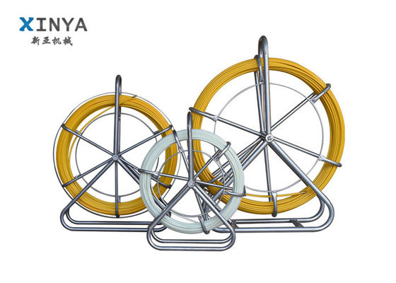 4 mm Diâmetro 150m comprimento Rodder de dutos de fibra de vidro para puxar cabos subterrâneos com plástico reforçado com fibra de vidro