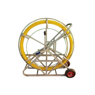 Comprimento Fibra de vidro Fibra de serpente cabo de dutos Rodder Push Rod Para Telecom Fibra Óptica cabo puxando e limpeza