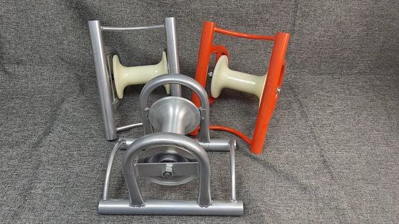 Bloco de cabos Pequenos rolos de cabos para rolos de tração de cabos de fios