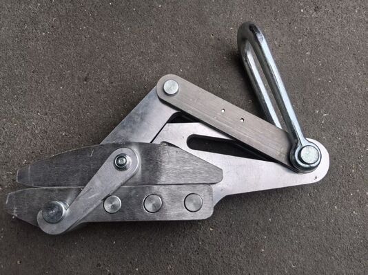 Grampo de tração de liga de alumínio forjado de alta resistência com abertura máxima de 28 mm e construção resistente à corrosão para condutores AAAC